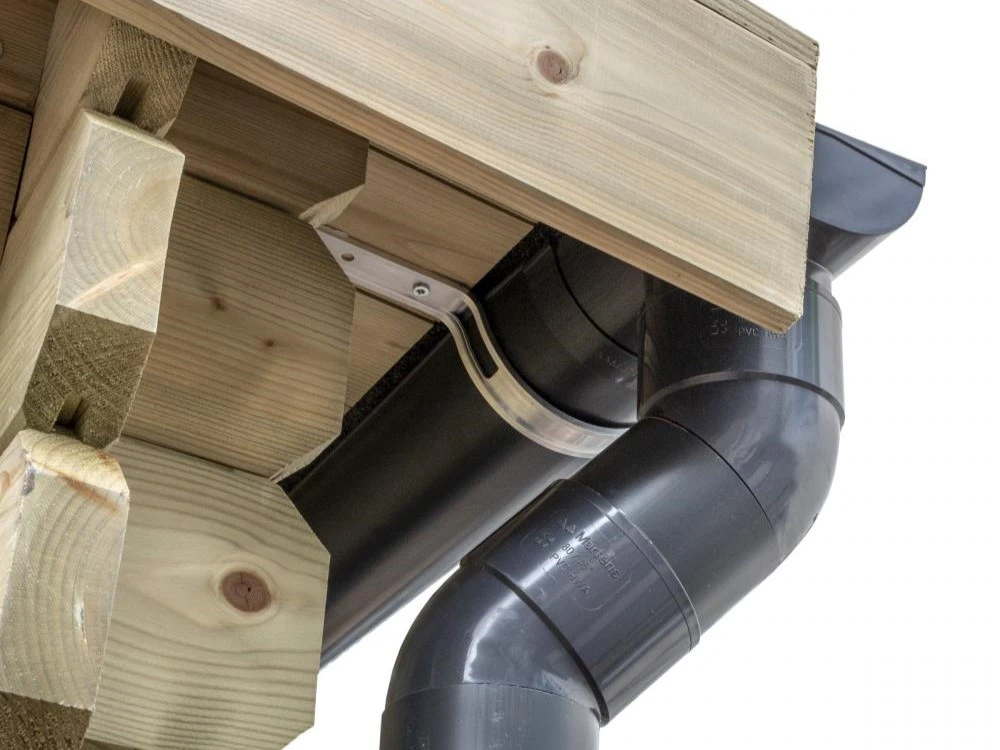 Dakgoot PVC Zadeldak Antraciet - Lengte 500 cm - Afbeelding 5